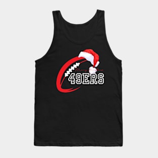 merry christmas 49ers football Tank Top